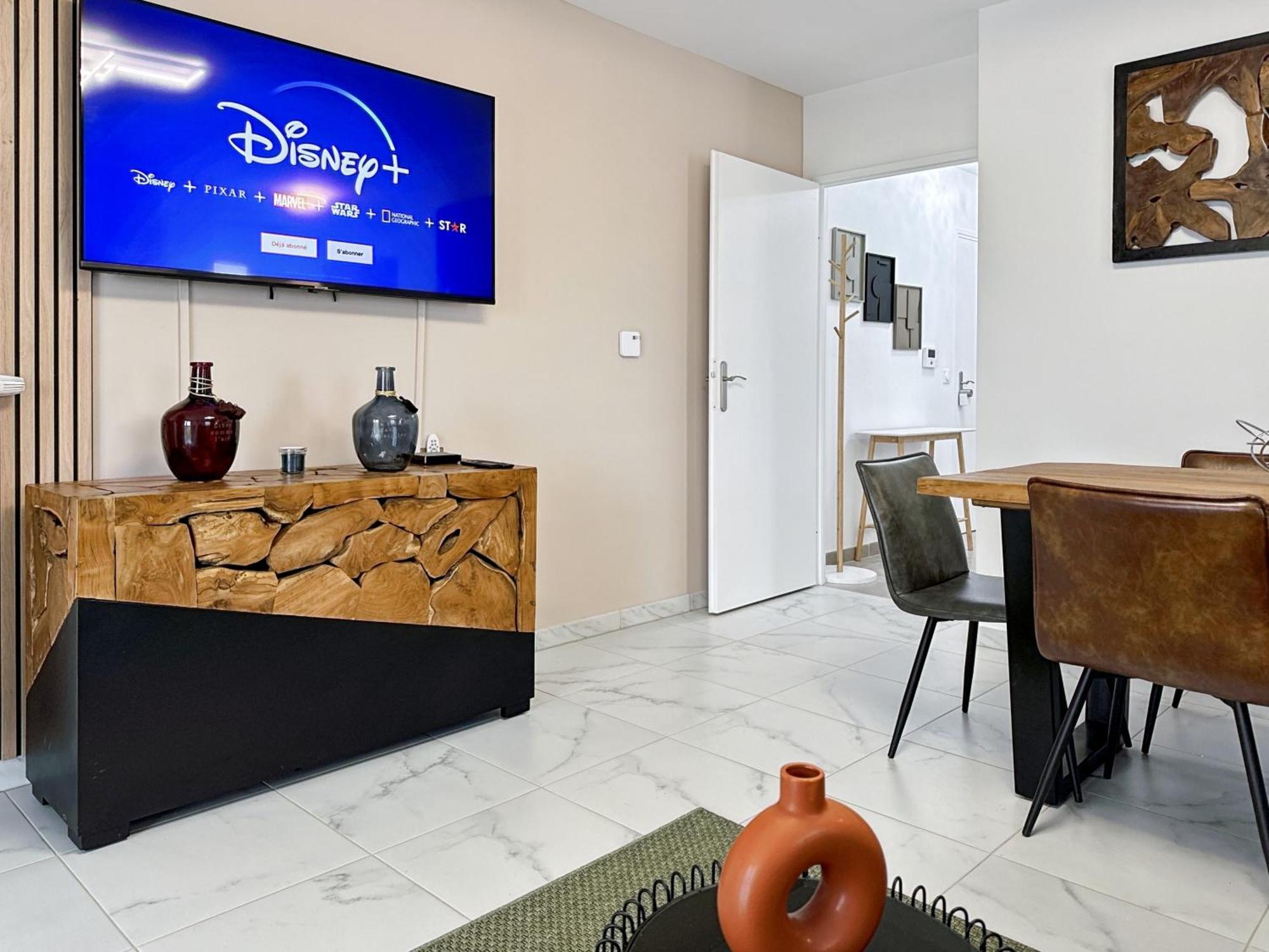 Le Chessy Disney - Logement Pour 6 A Disneyland Paris Avec Vue Sur Le Feu D Artifice Eksteriør bilde
